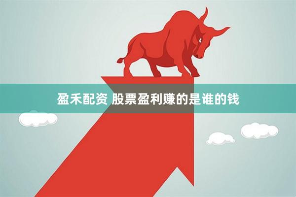 盈禾配资 股票盈利赚的是谁的钱