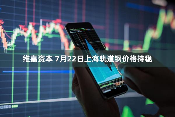 维嘉资本 7月22日上海轨道钢价格持稳