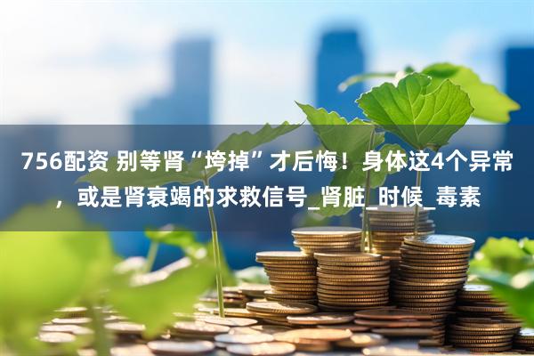 756配资 别等肾“垮掉”才后悔！身体这4个异常，或是肾衰竭的求救信号_肾脏_时候_毒素